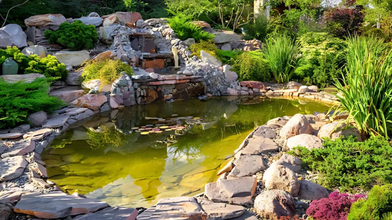 Natural Garden Pond Ideas for Your Backyard