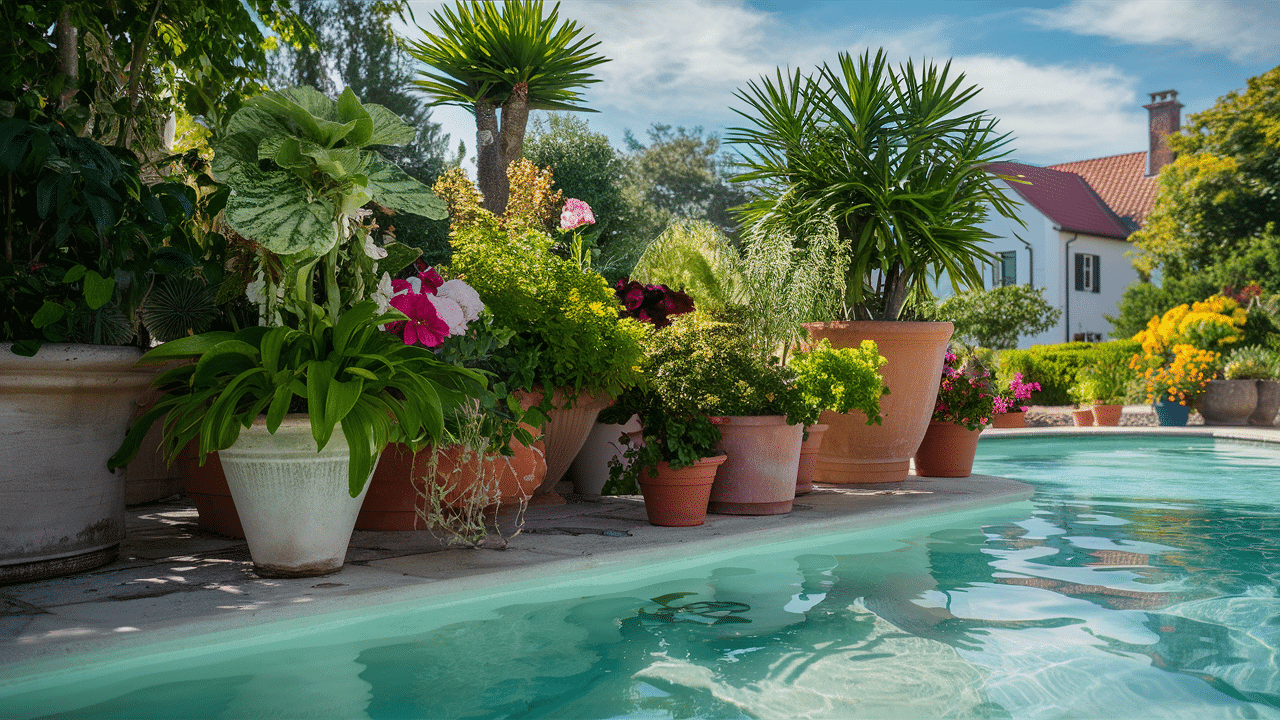 Pool-Friendly Potted Plants: Top Picks & Tips