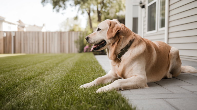 how long to keep dog off grass after fertilizing