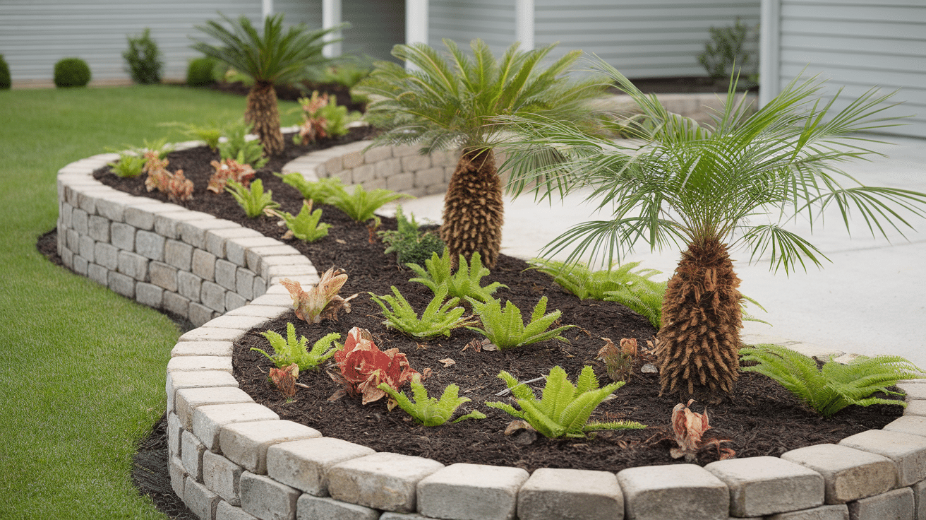 raised-palm-island-bed-idea