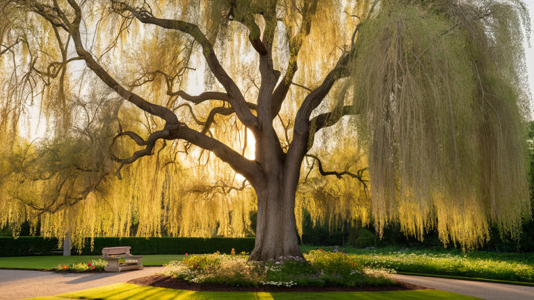 weeping oak tree