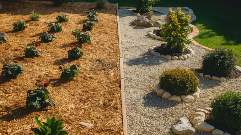 The Benefits of Rocks Over Mulch in Your Garden