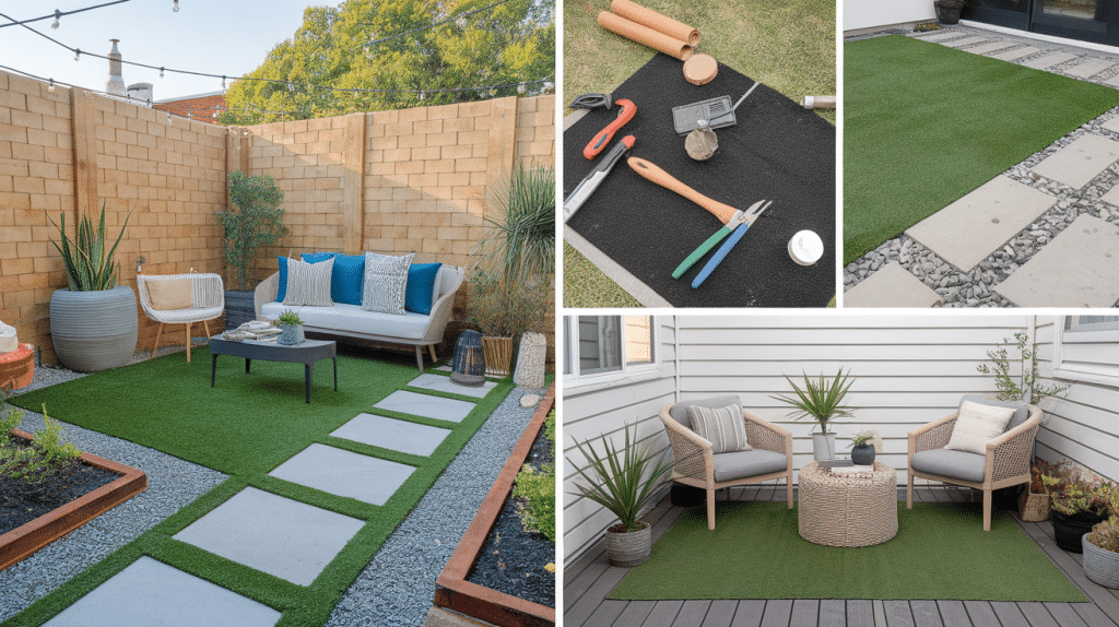 Turf Rug Diy 15 Easy Backyard Turf Ideas for Any Backyard - Randy Lemmon