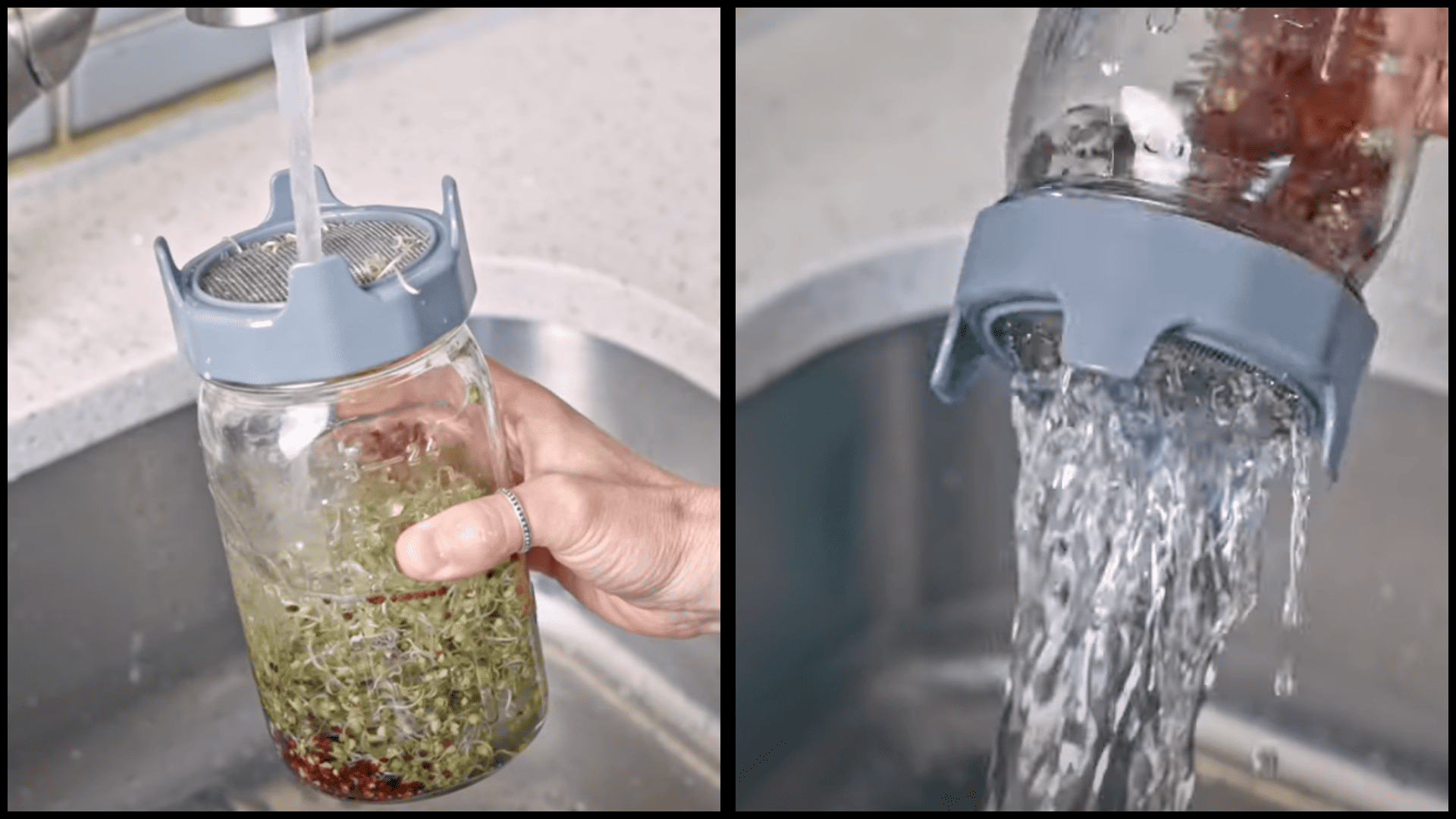 Rinse and Drain Each Day
