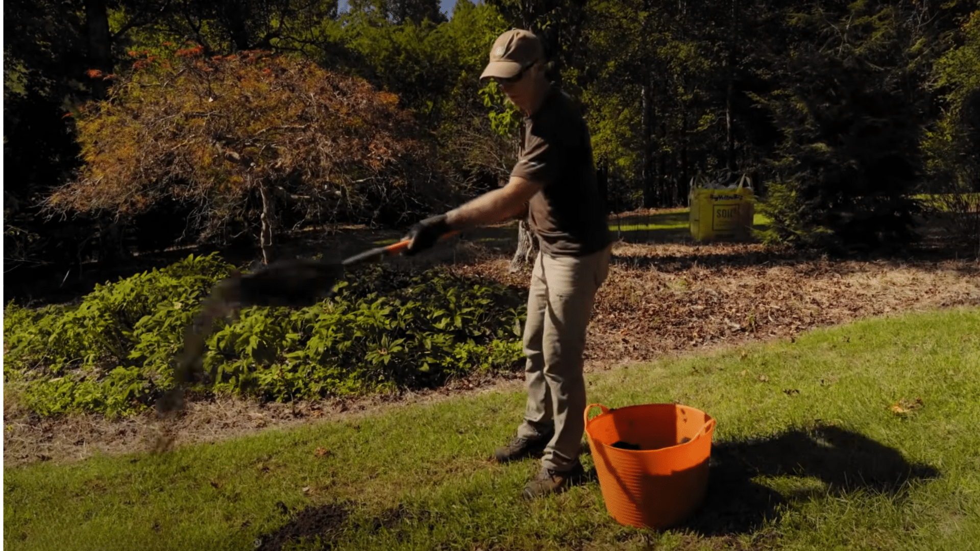 Spread Compost Evenly