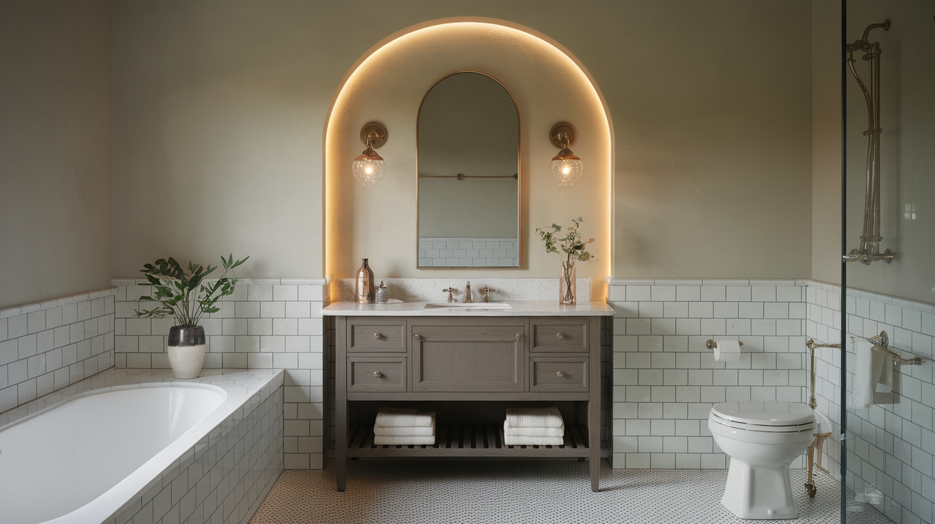 Arched or Oval Mirrors