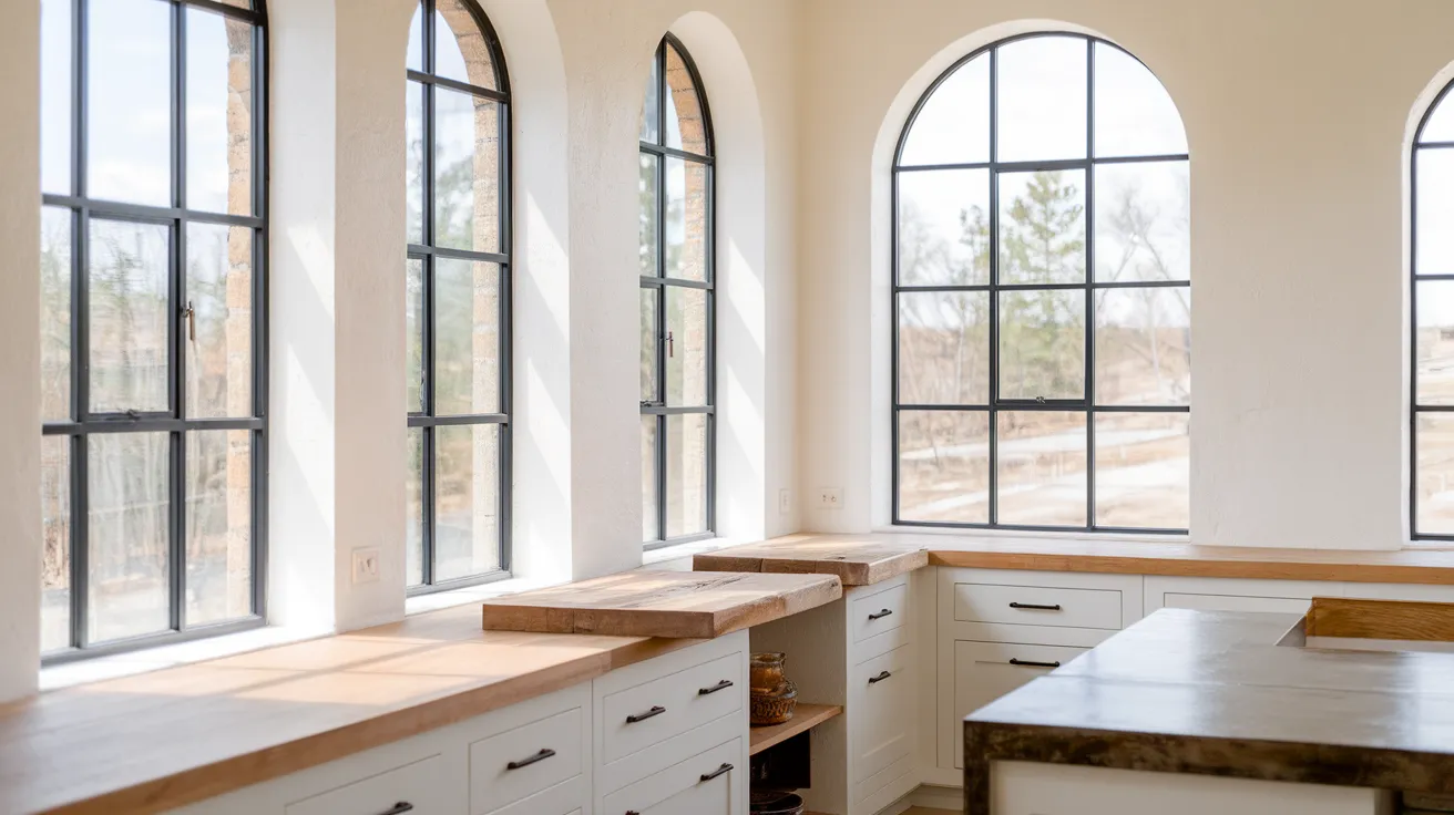 Black Framed Windows