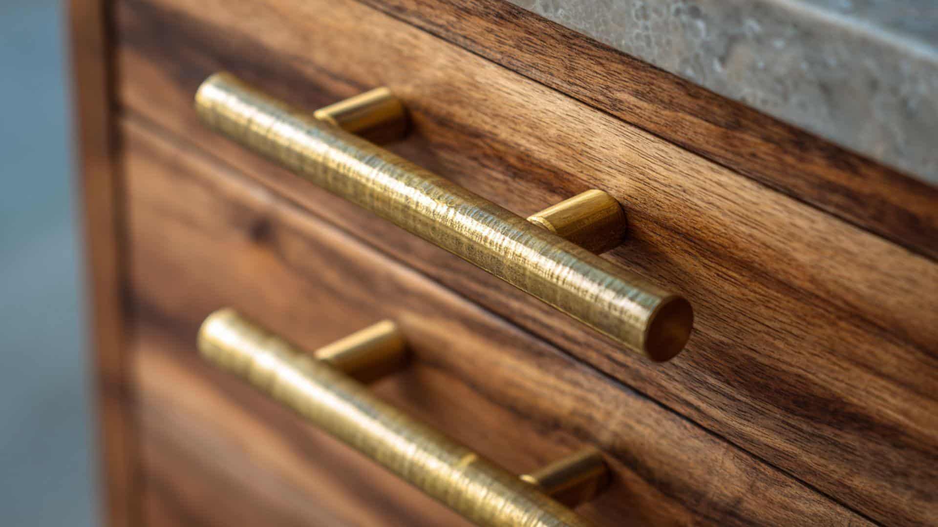 Brass or Steel Drawer Pulls