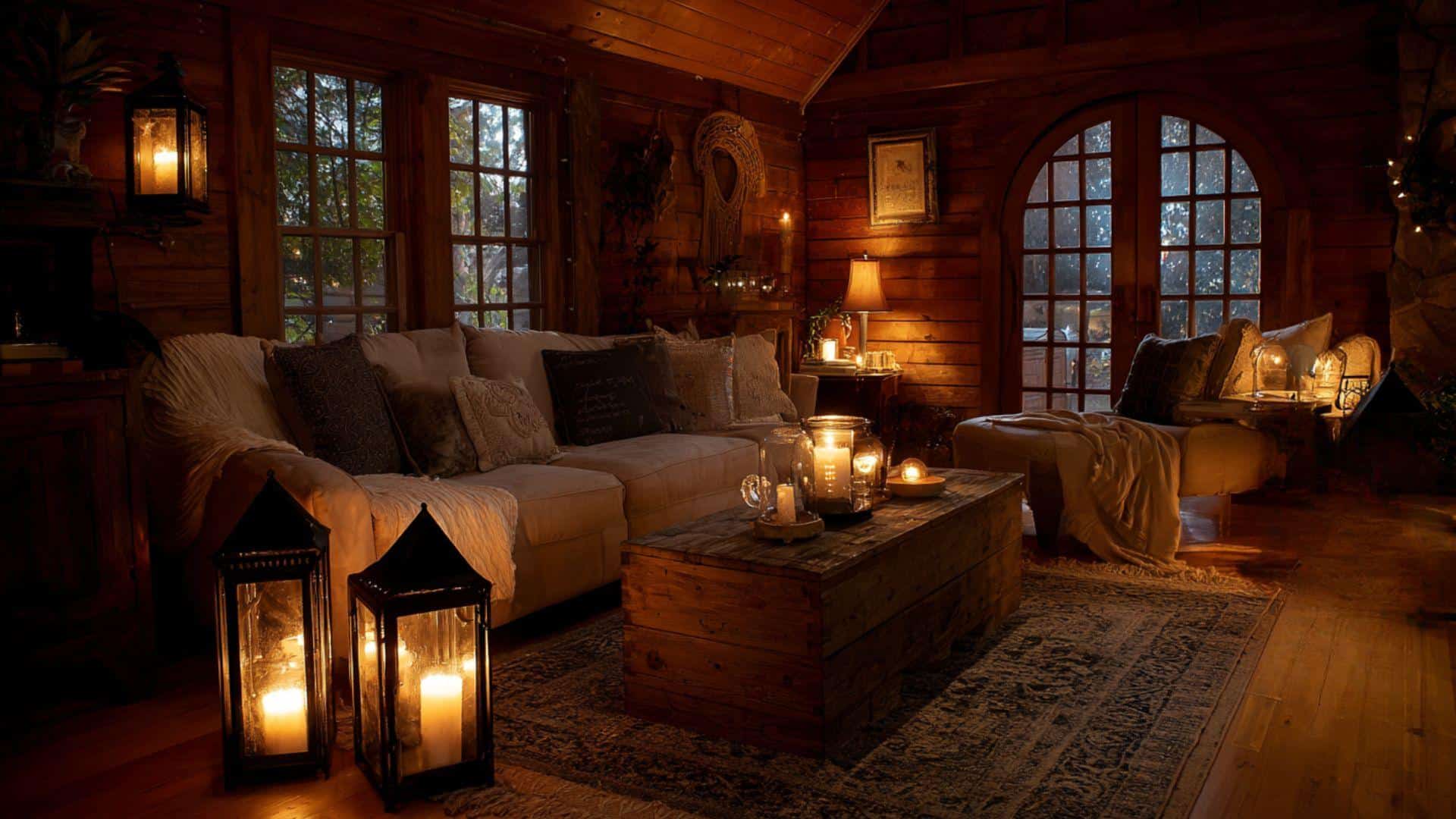 Candle-Lit Lanterns