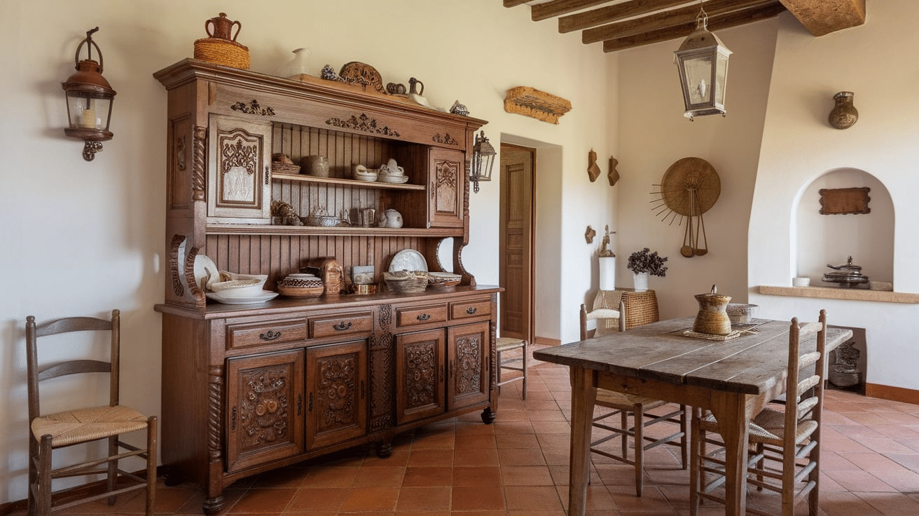 Carved Wood Furniture Pieces