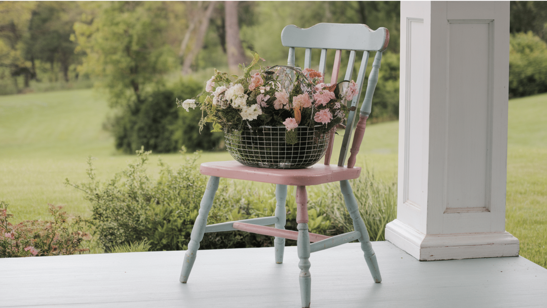 Chair Seat Planter