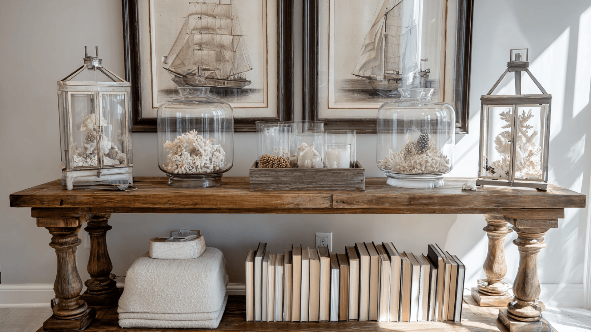 Decorate with Vintage Coastal Finds