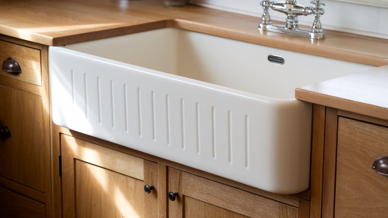 Farmhouse Sink with Clean Lines