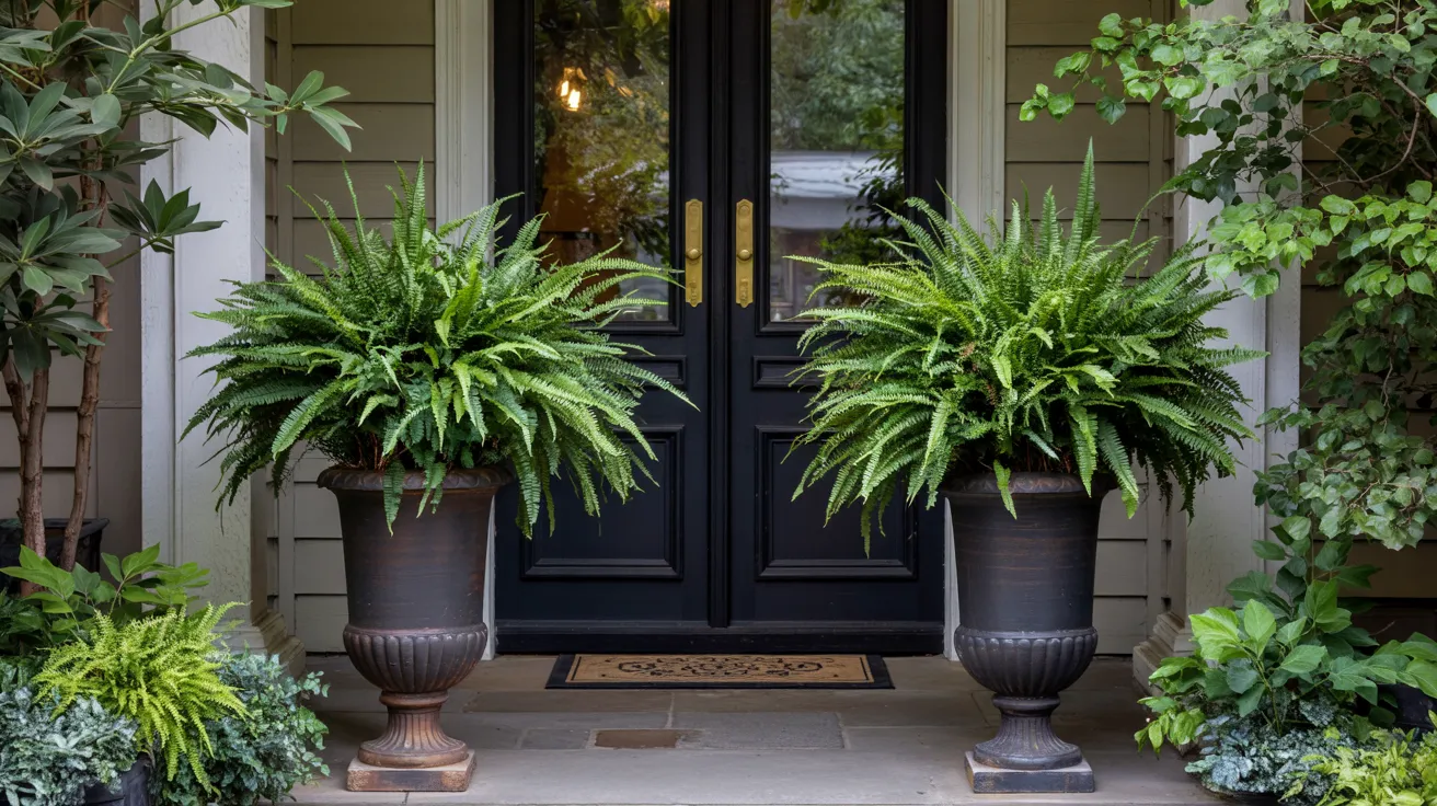 Ferns in Matching Urns