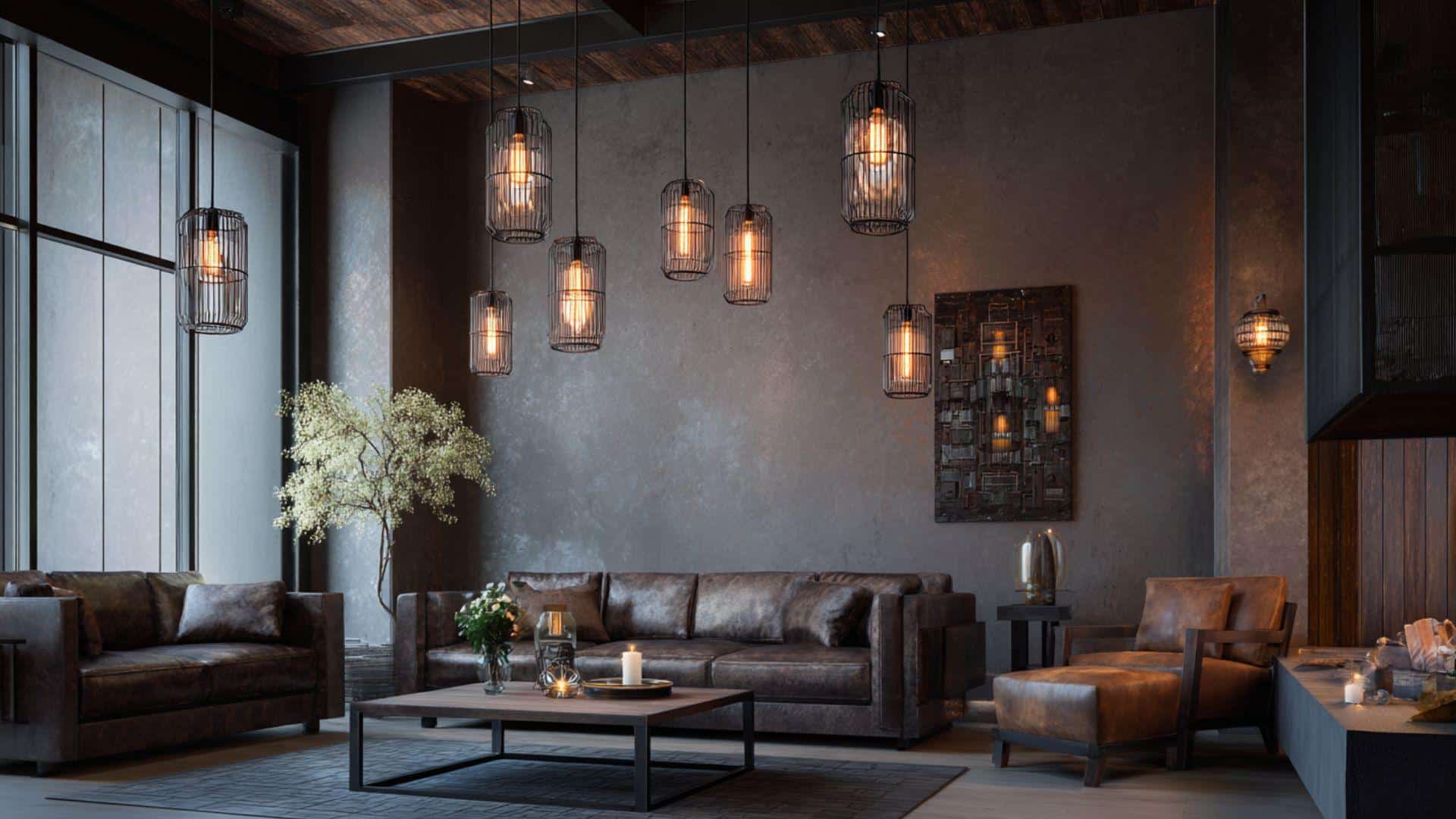 Industrial Metal Light Fixtures