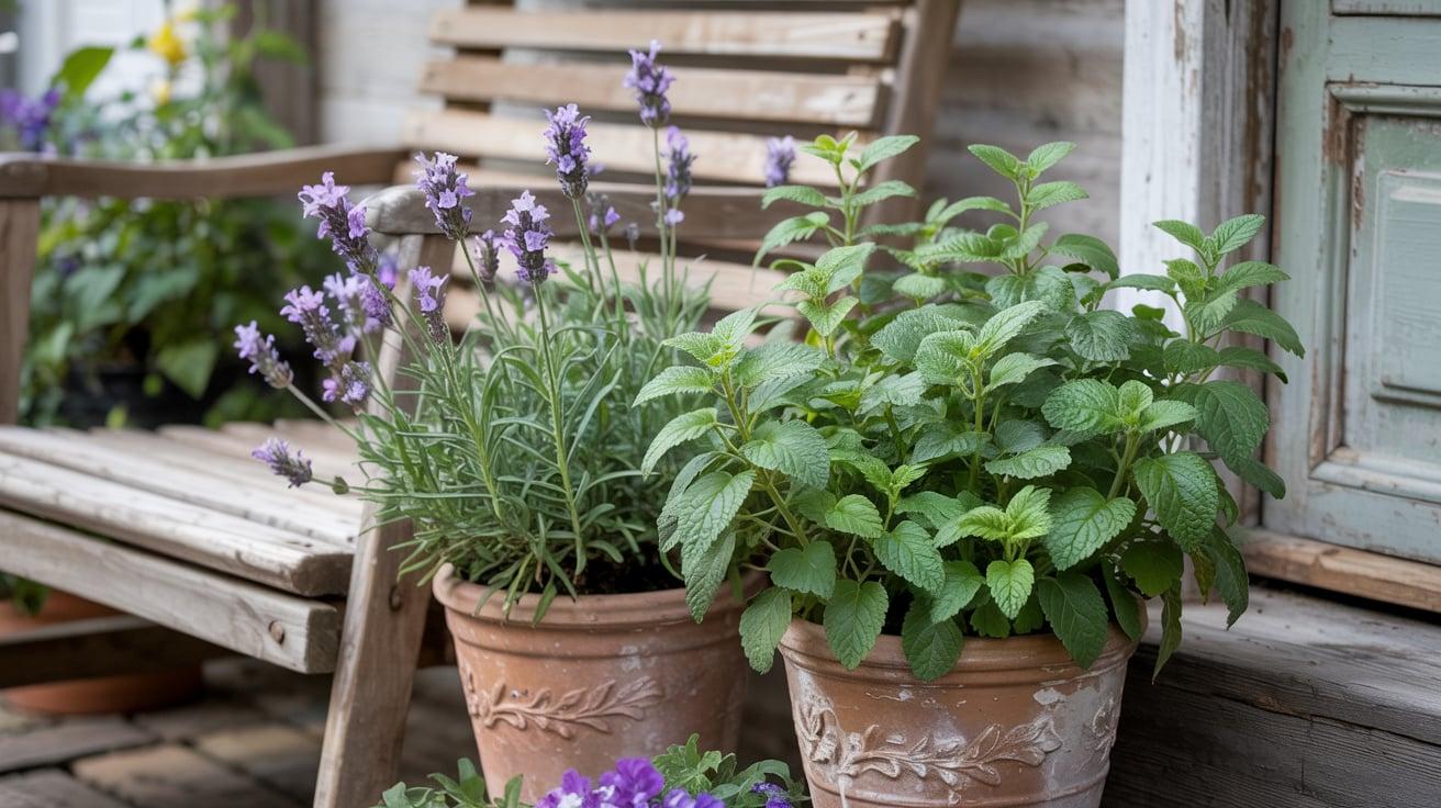 Lemon Balm and Lavender Pairing