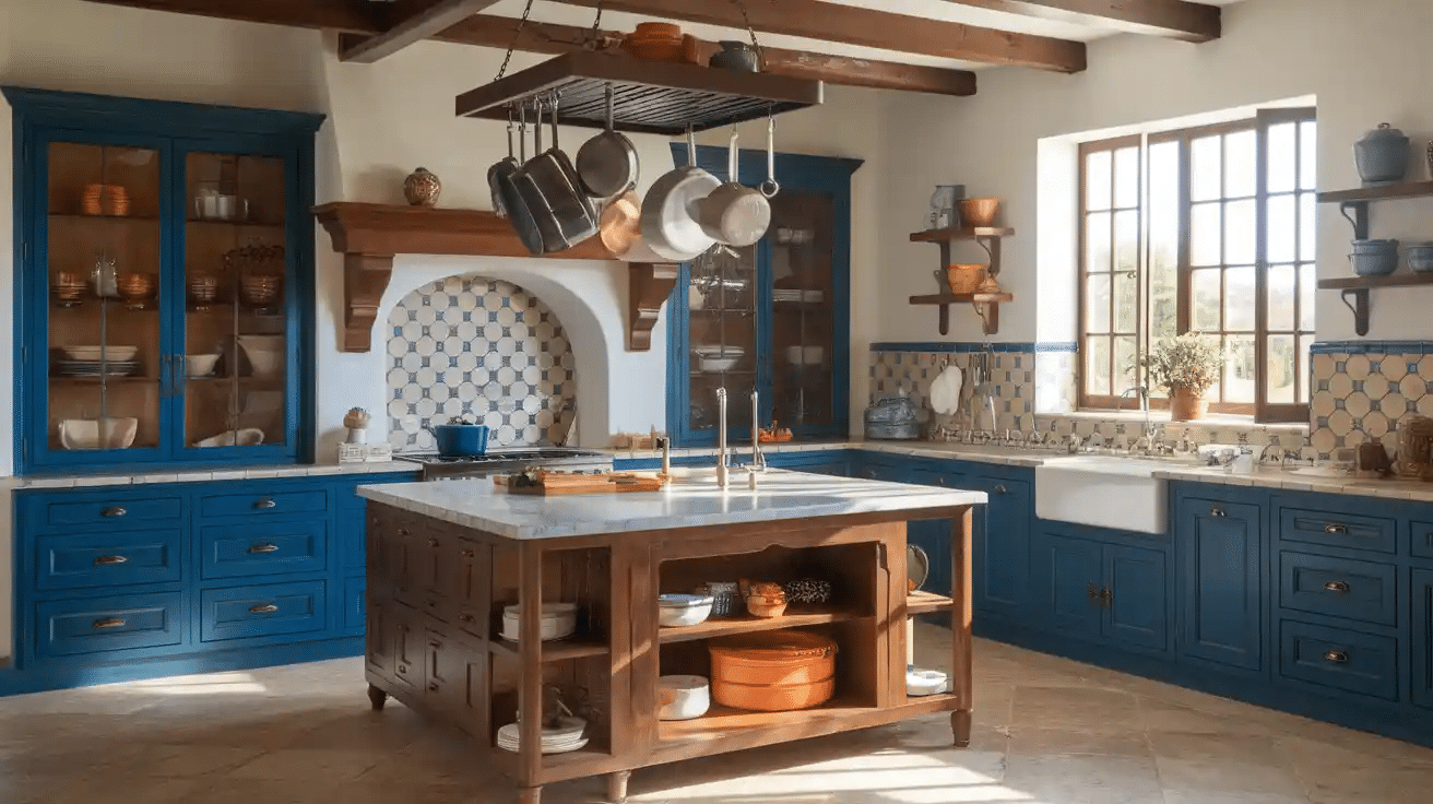 Mediterranean Blue Accents