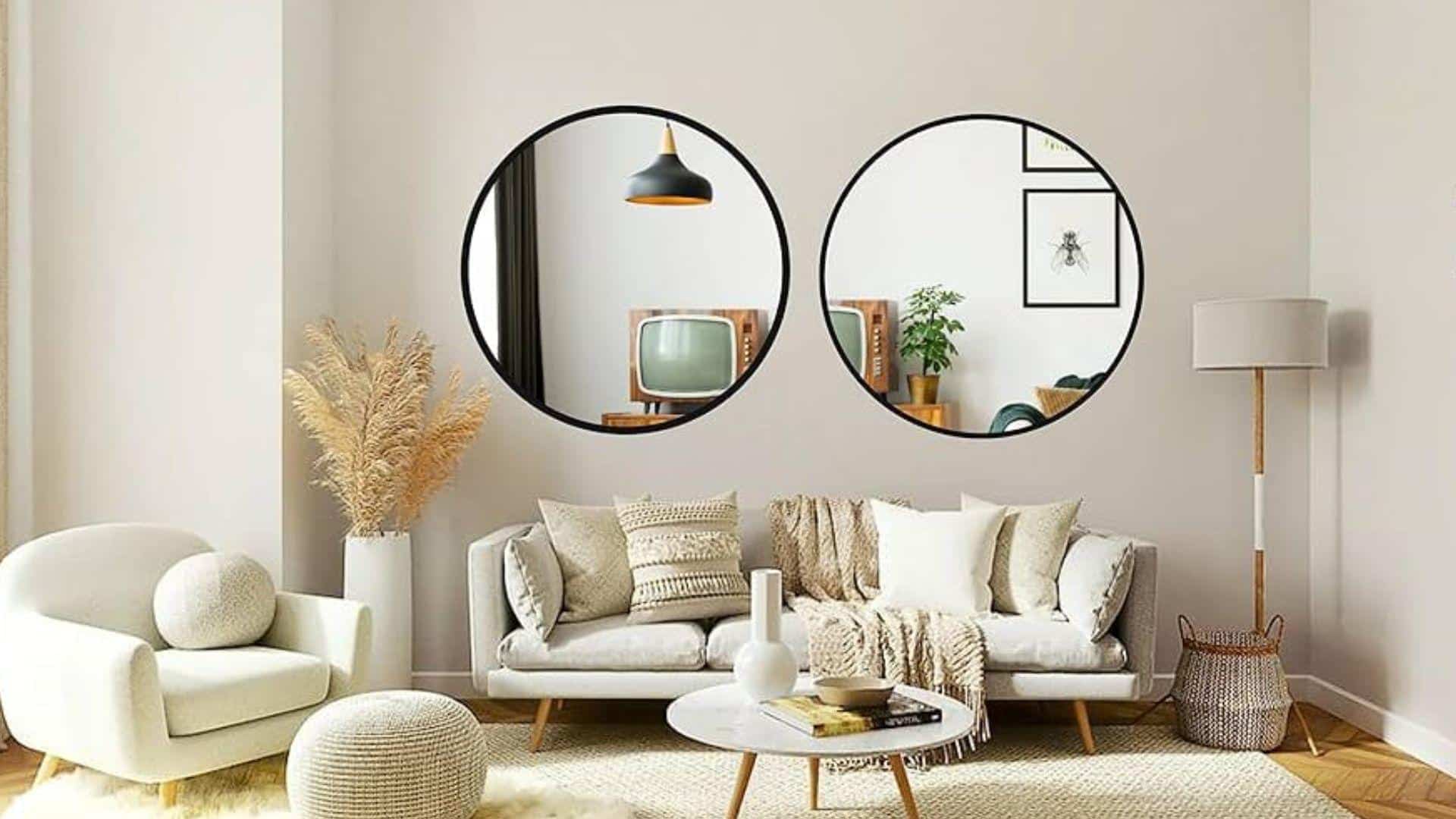 Metal-Framed Mirrors