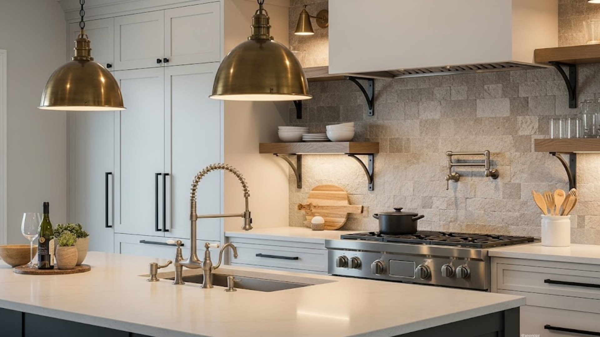 Mixed Metal Fixtures