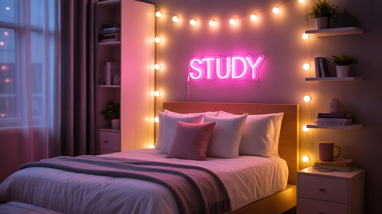Neon Signs or String Lights