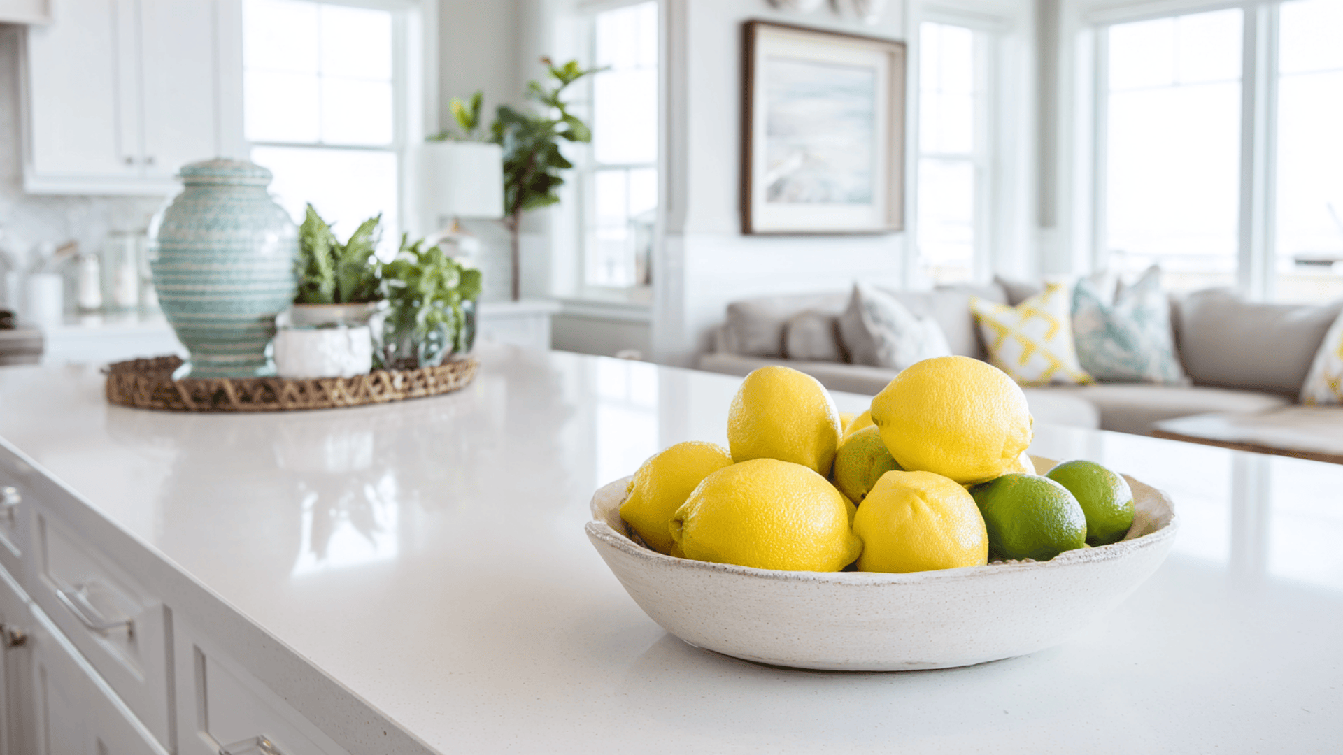 Place a Large Bowl of Lemons or Limes
