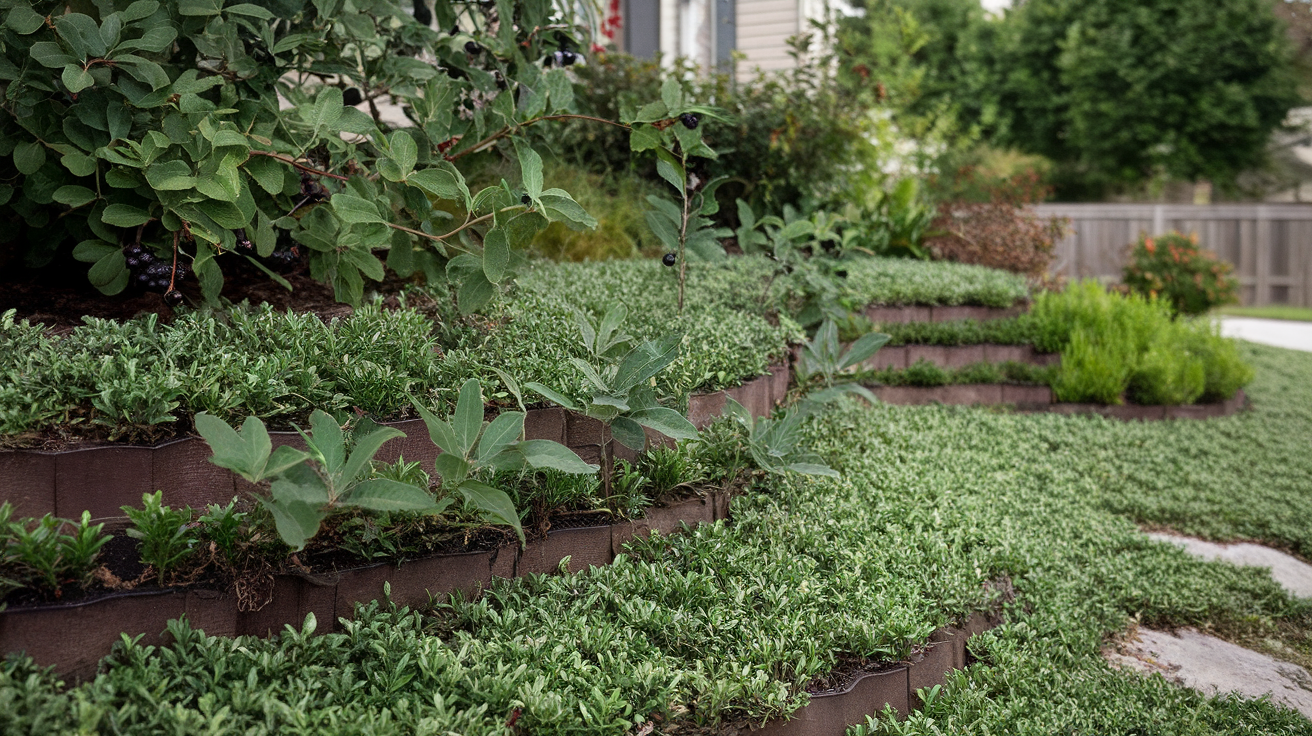 Plant Native Groundcover and Shrubs Together