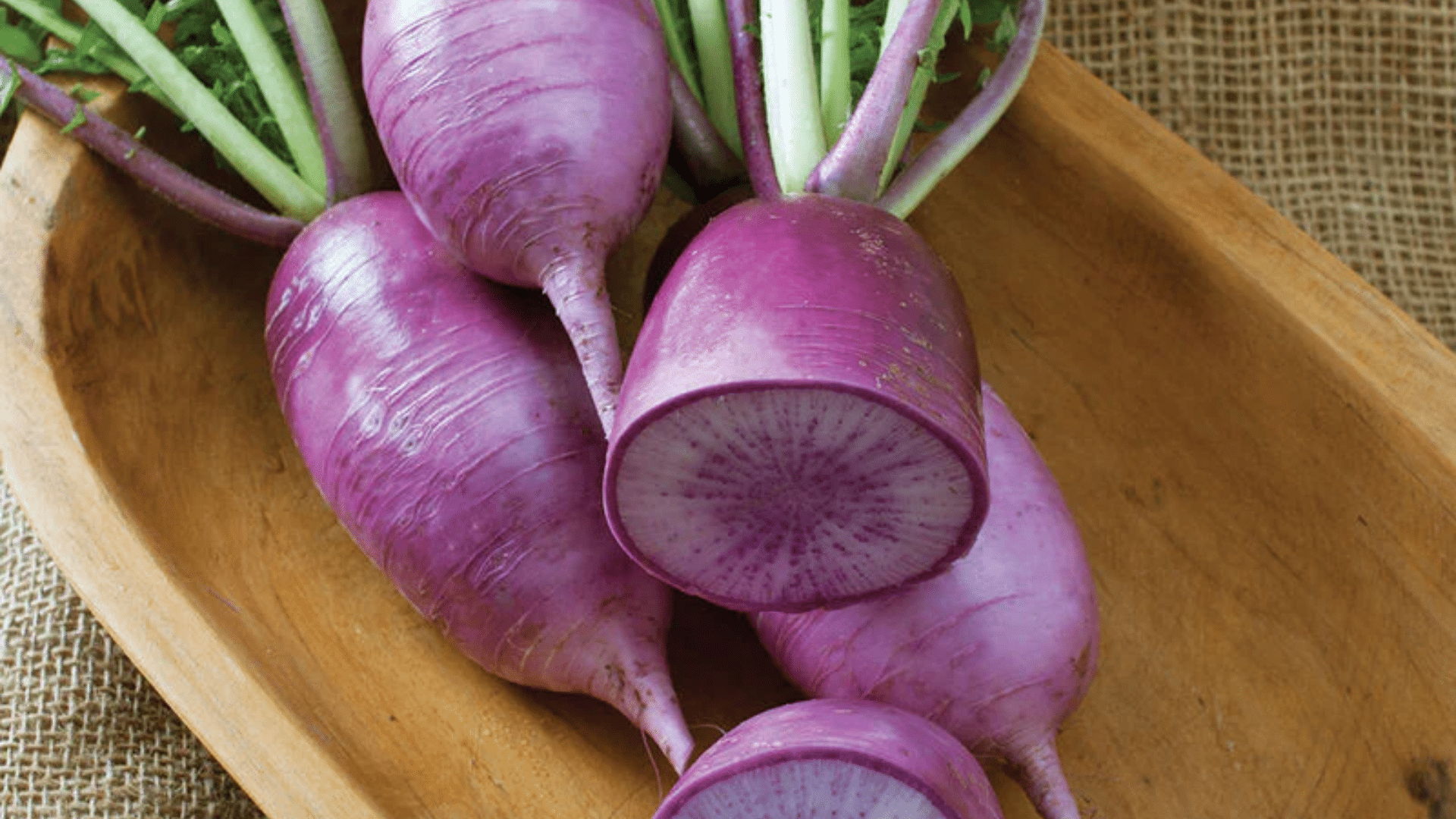 Purple Chinese Radish (Daikon)