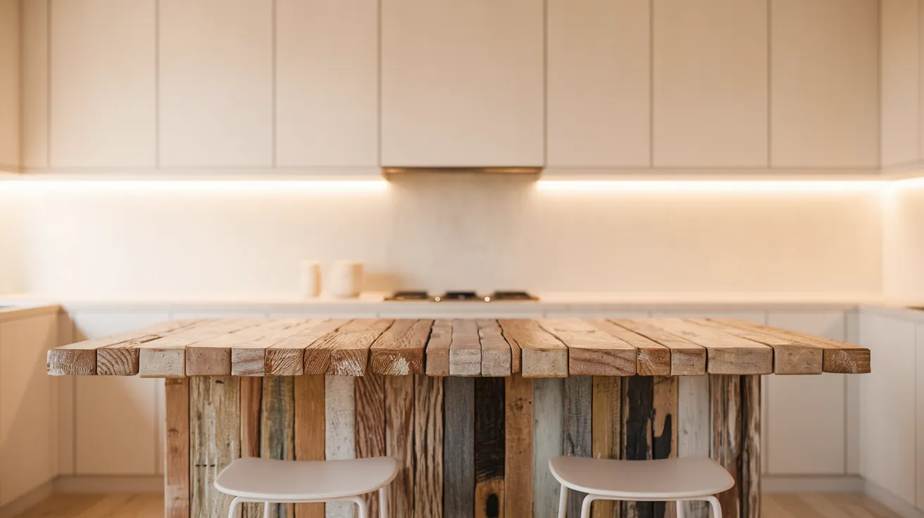 Reclaimed Wood Island