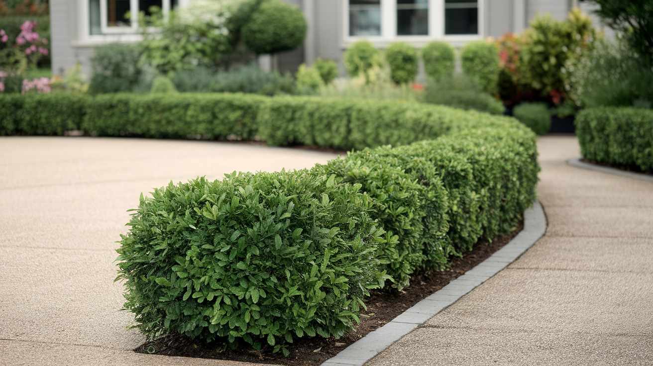 Shrub Borders for Structure