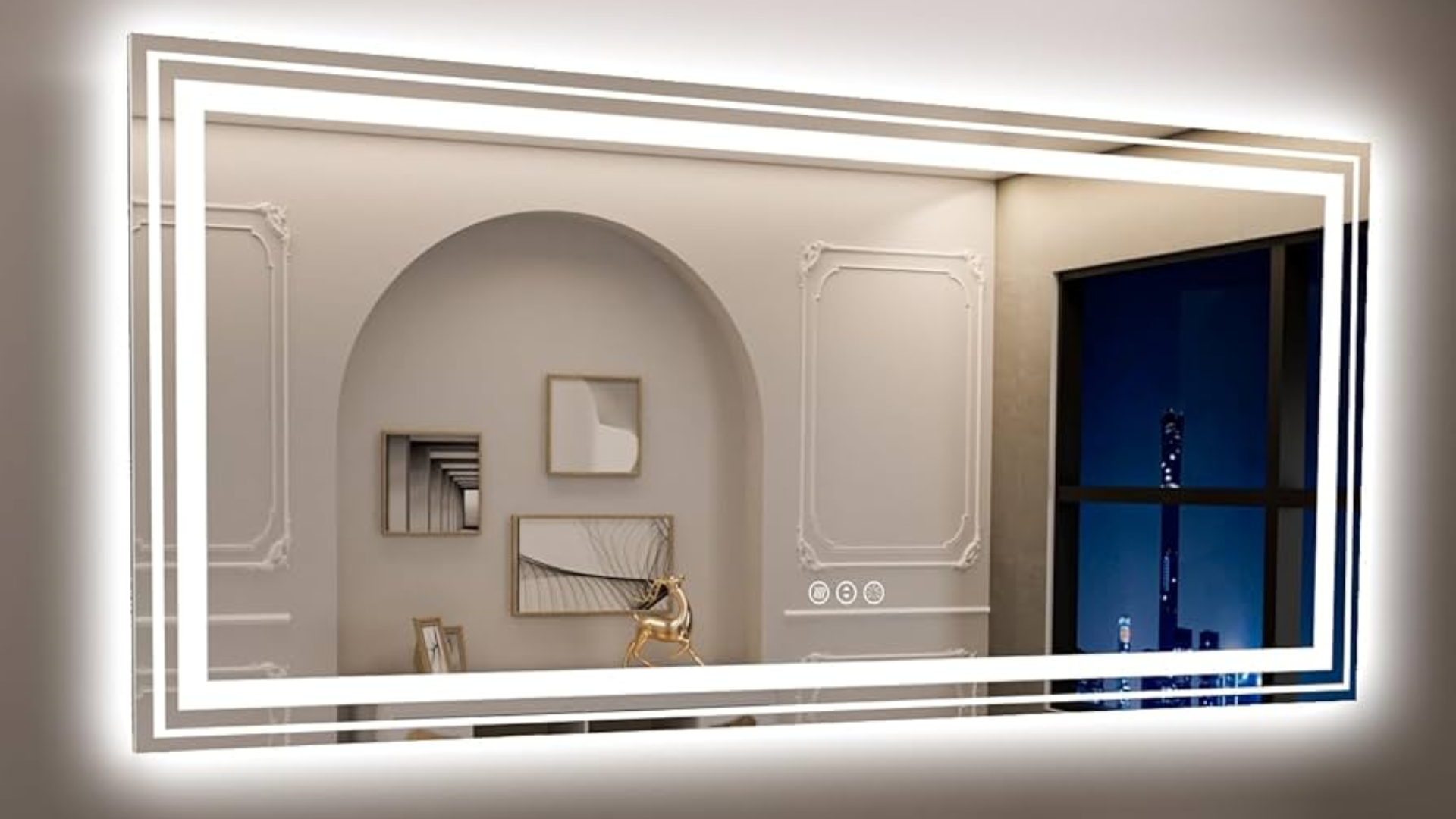 Smart Mirrors with Defog & Lighting