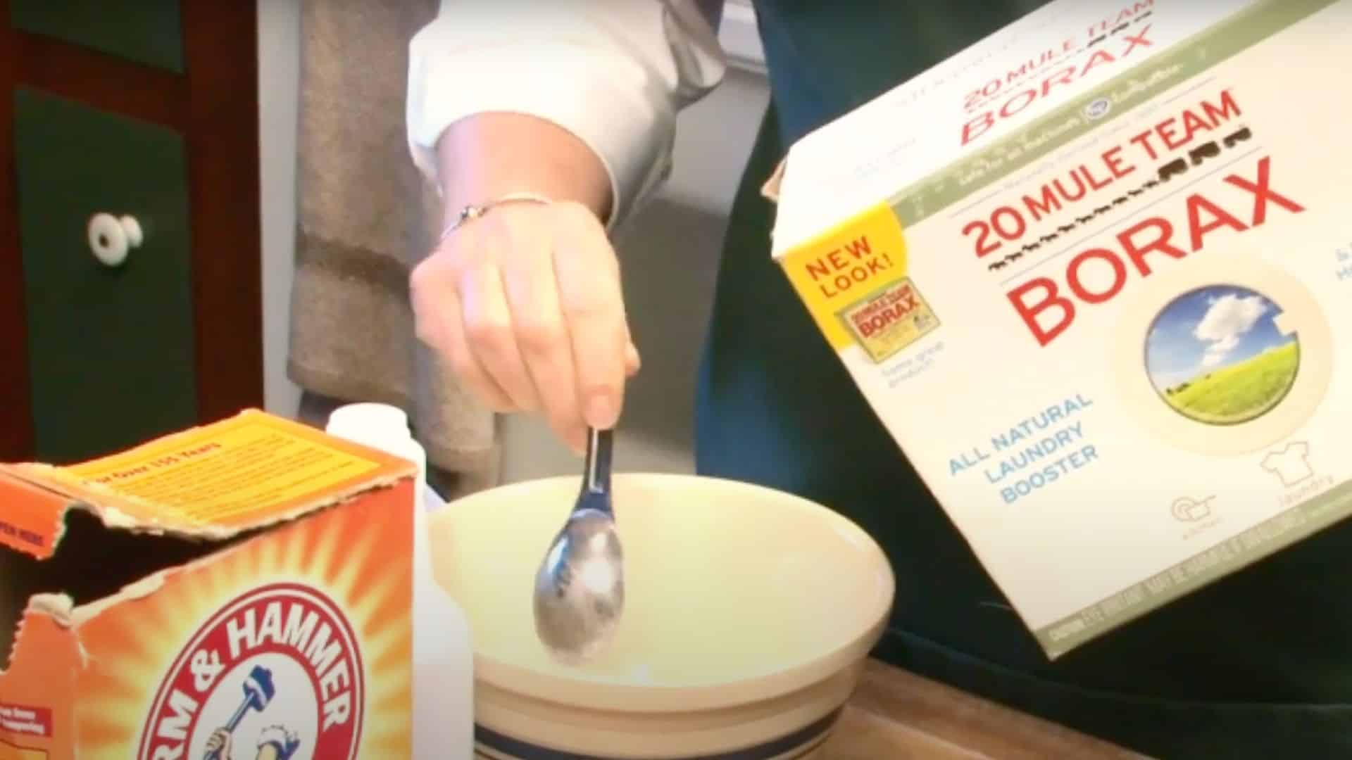 Step 3- Add Borax for Extra Cleaning Power