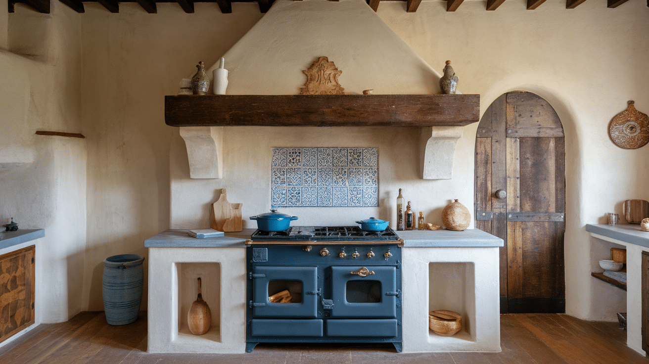 Stone or Plaster Range Hood
