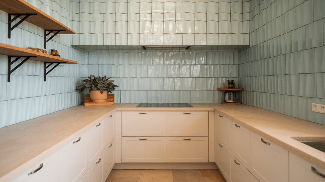 Subtle Backsplash Patterns Inspired by the Sea