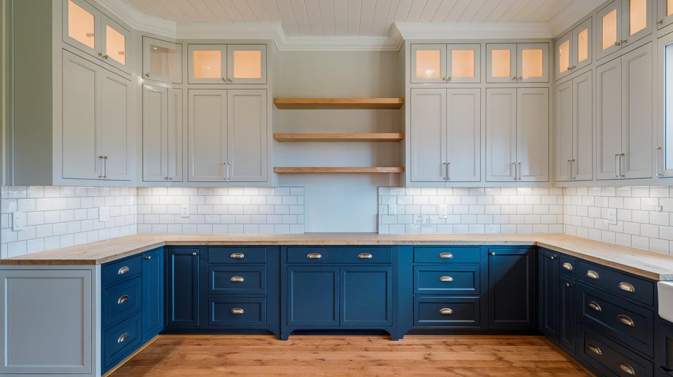 Two-Tone Cabinets