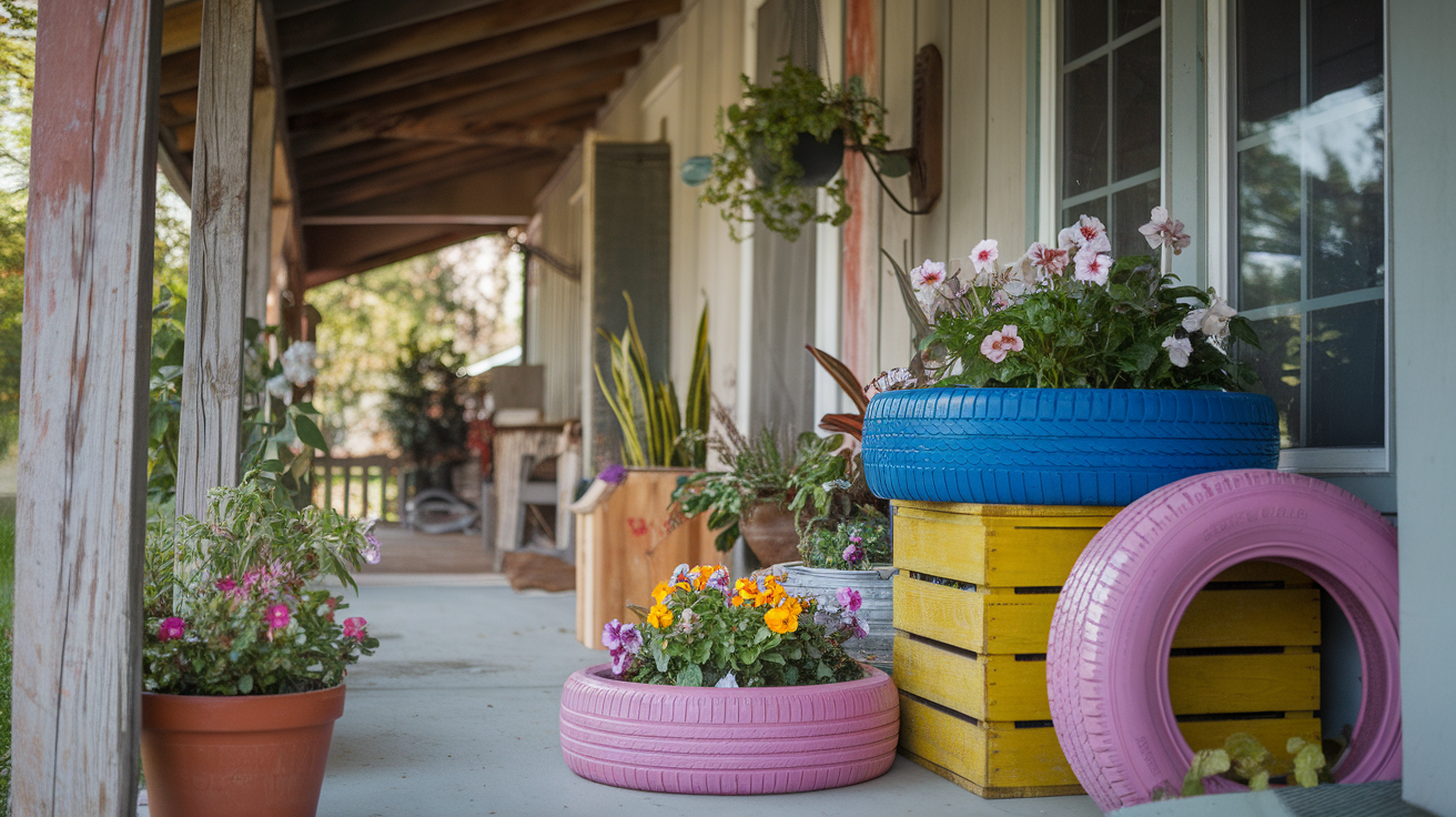 Upcycled Planters/Containers