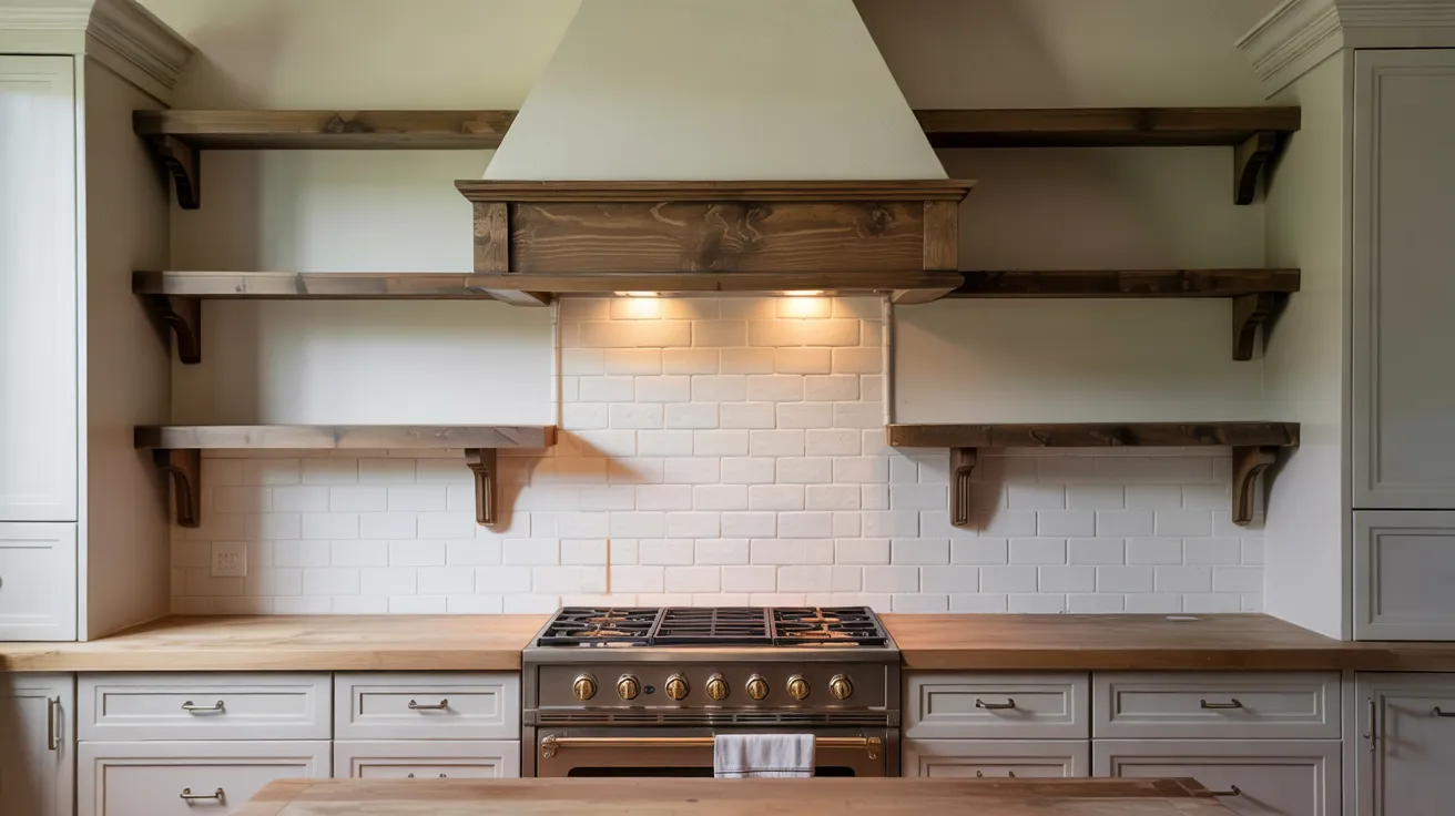 Wood Range Hood