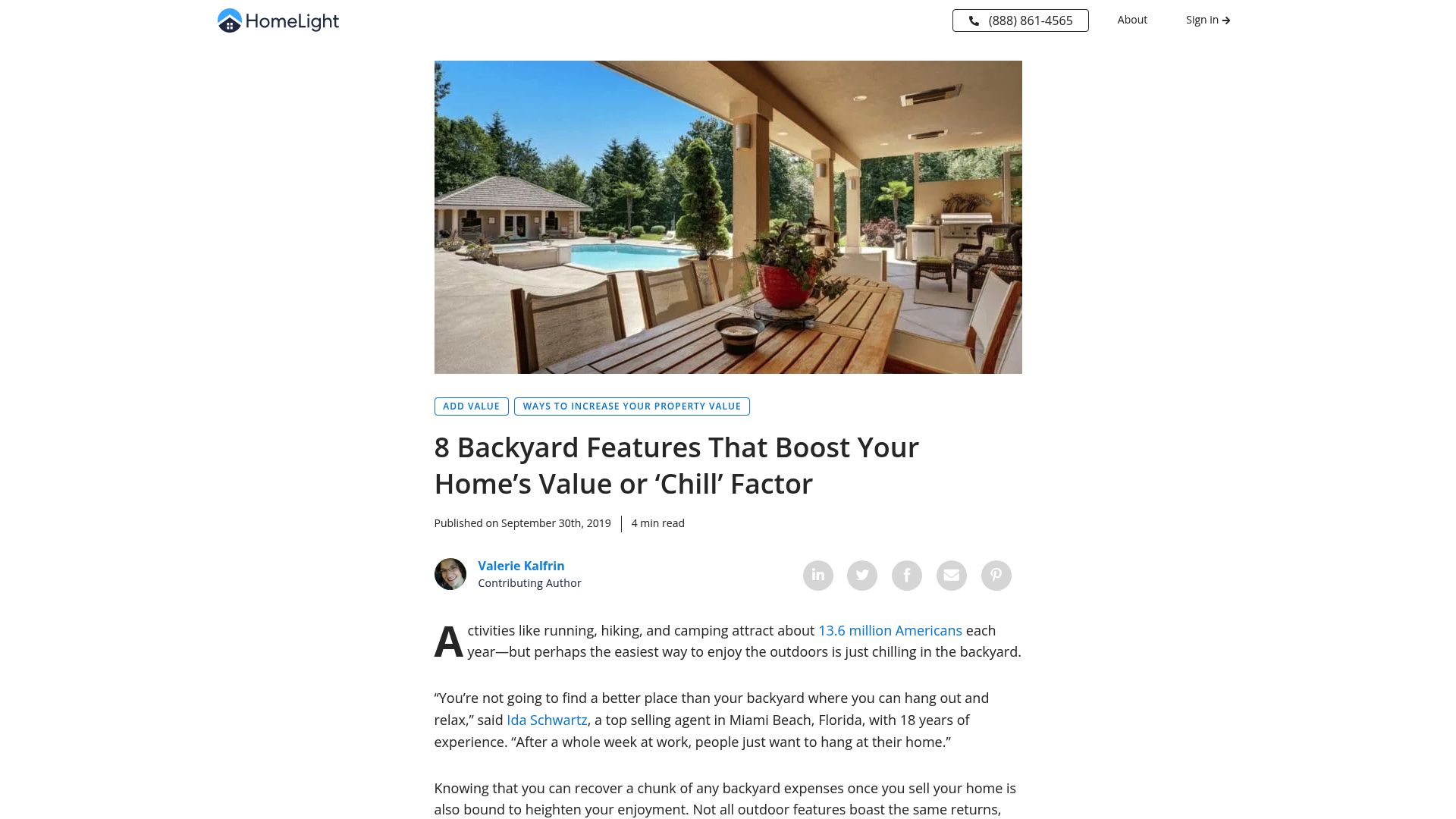 Backyard Improvements with HomeLight