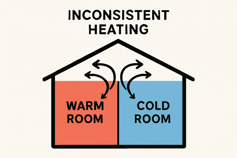 Inconsistent Temperatures Throughout Your Home