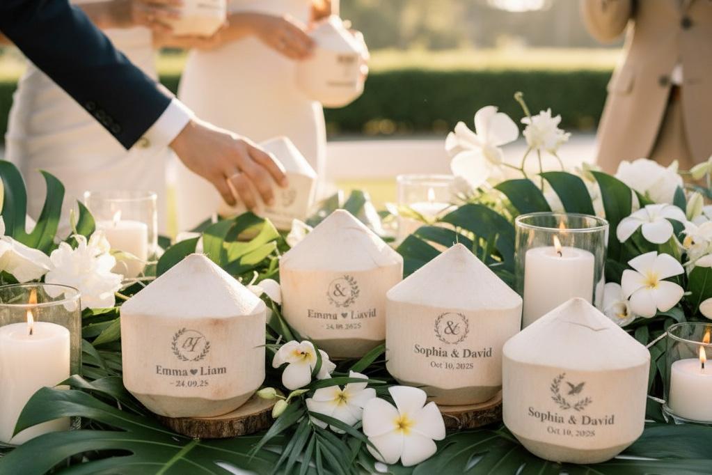 Branded Coconuts – Luxury With a Personal Touch