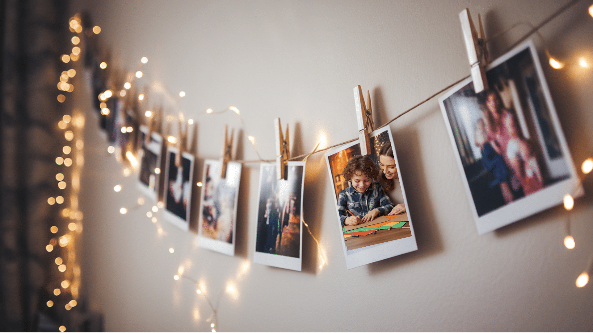 Handmade Photo Garlands