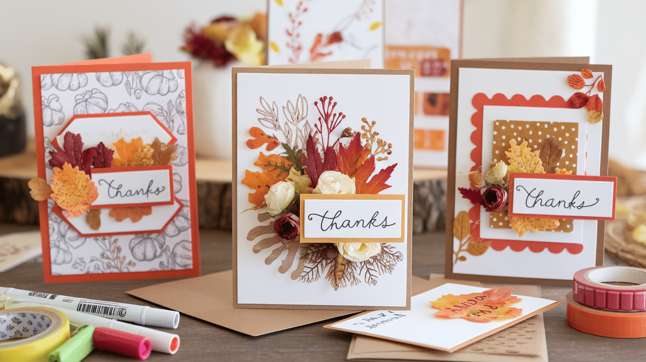 DIY gratitude cards