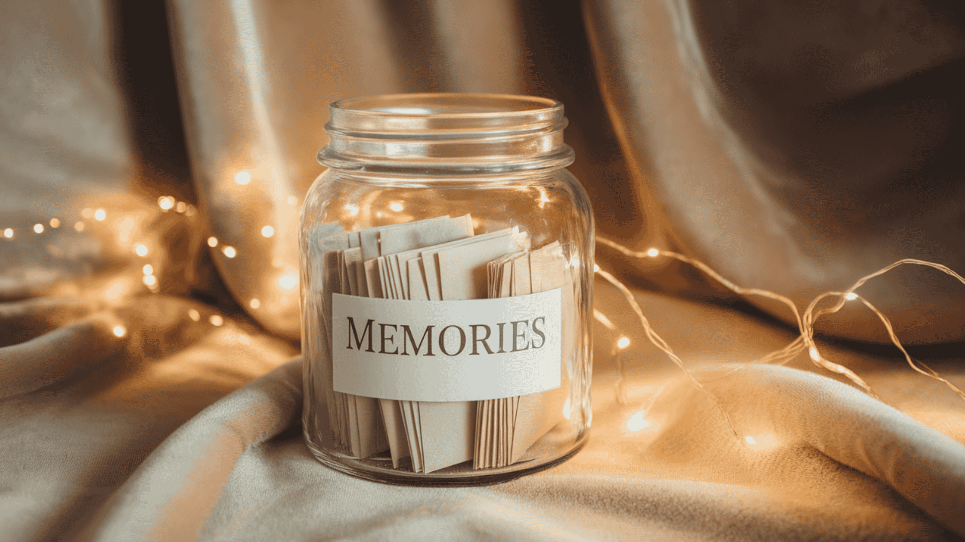 DIY memory jar