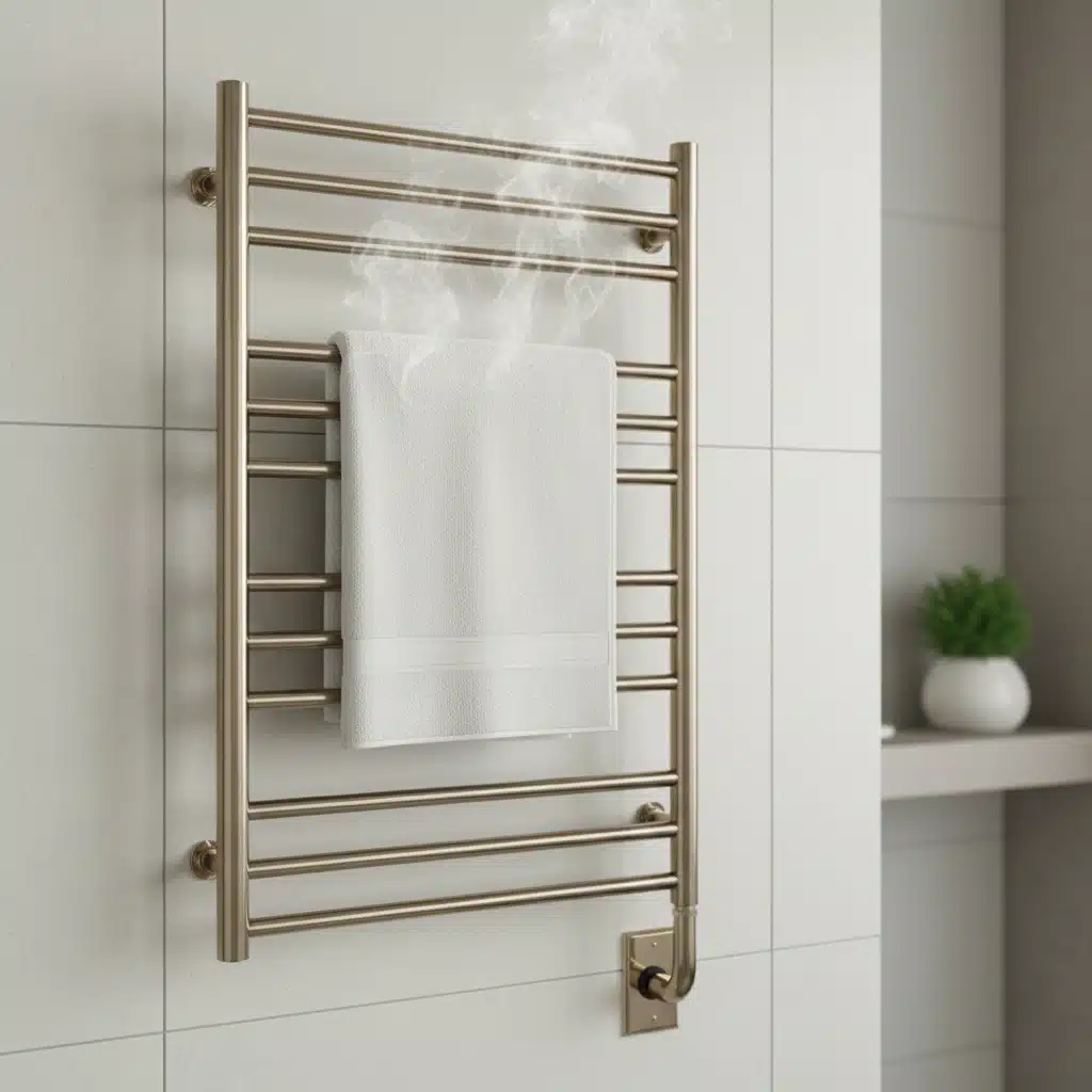 Towel-Warming Rails Make Their Way Into Everyday Homes