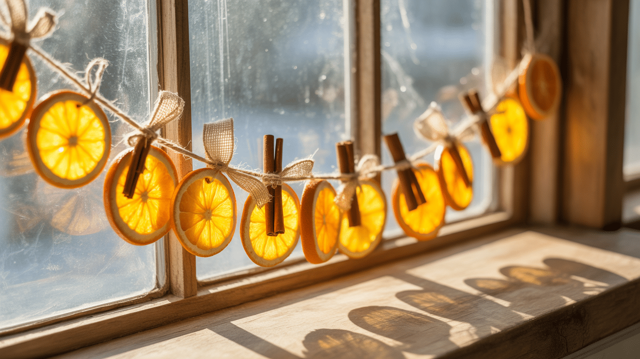 dried orangeslice ornaments