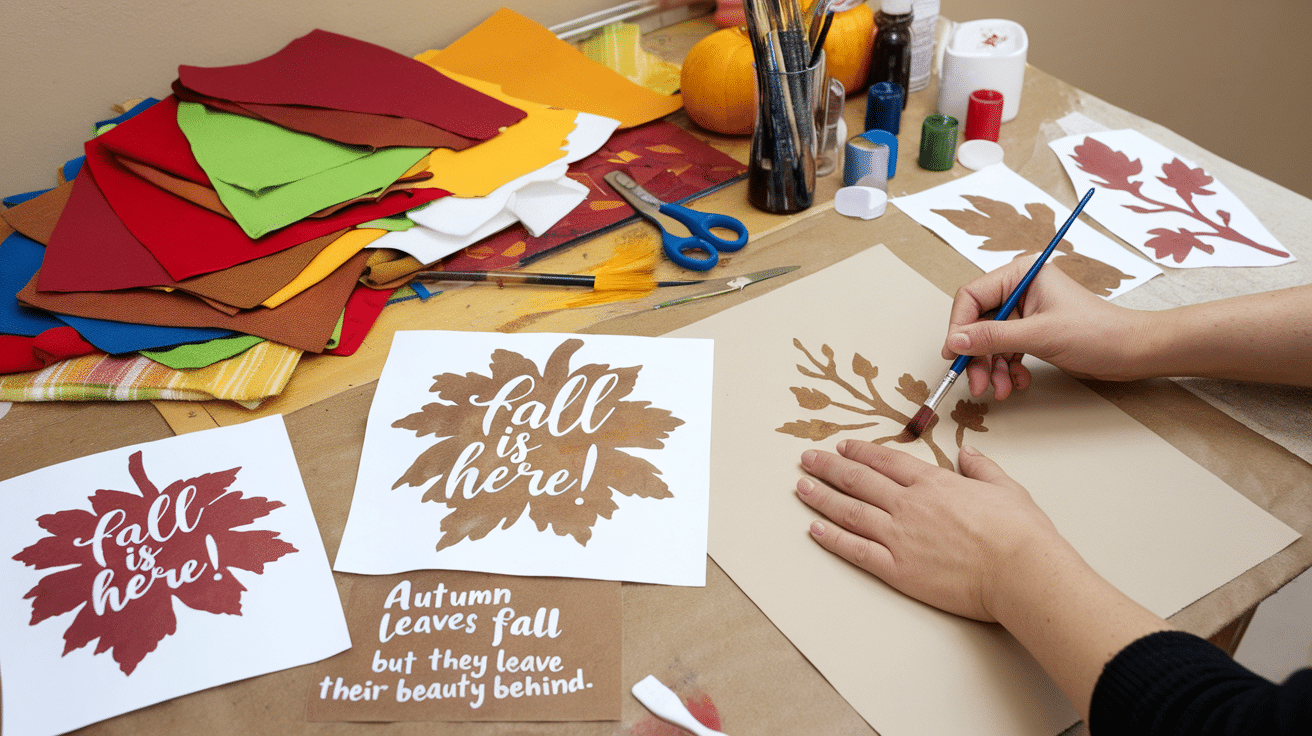 fabric arts for thanksgiving