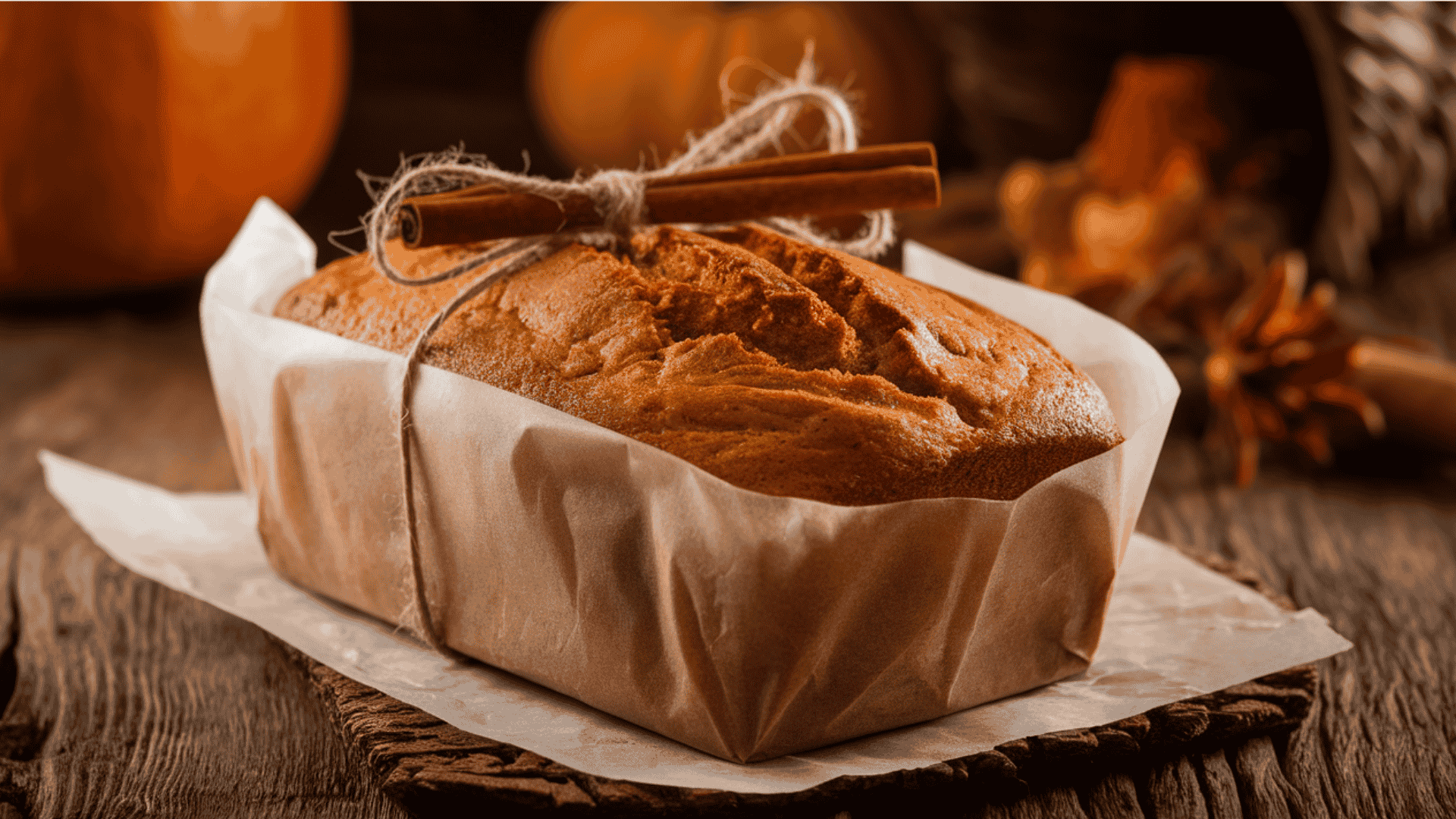 homemade pumpkin bread