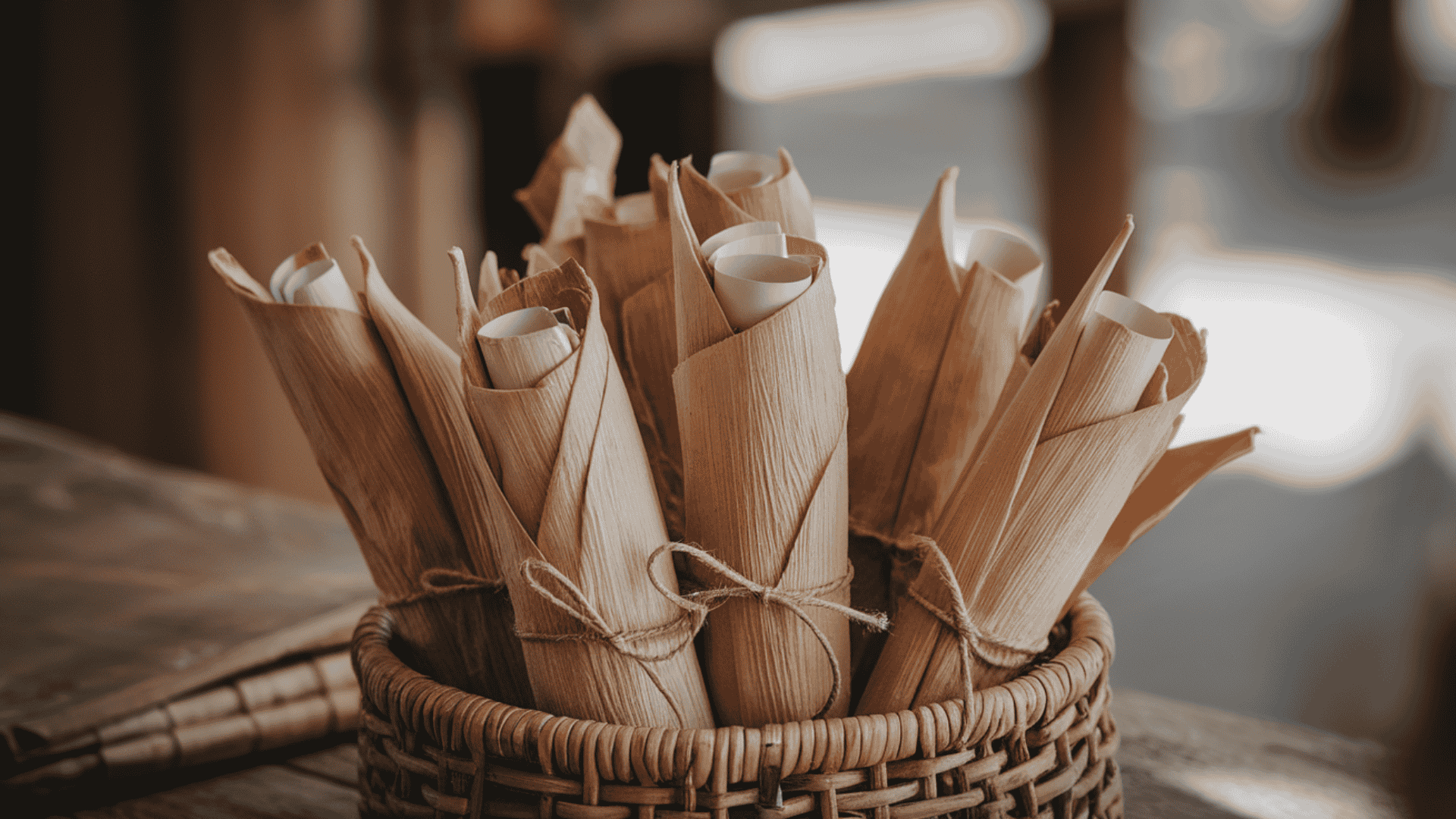 message in a corn craft