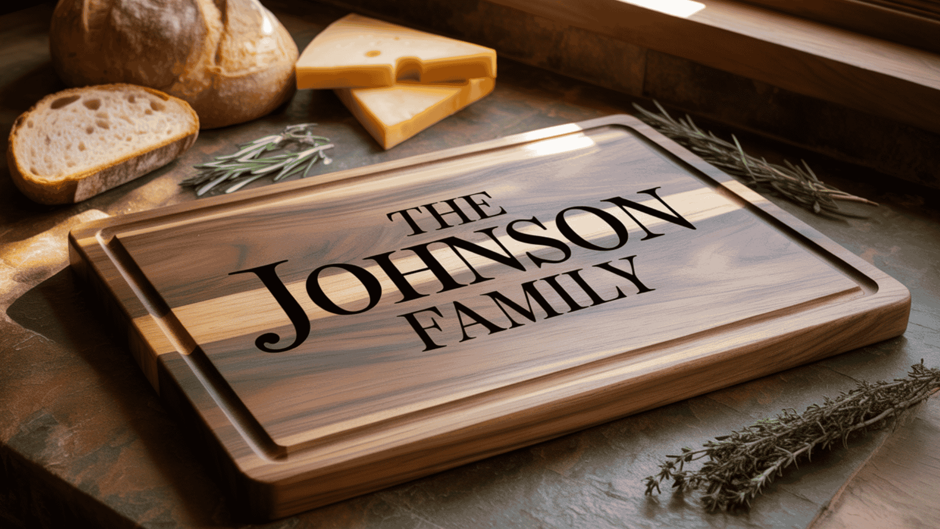 personalized cutting board