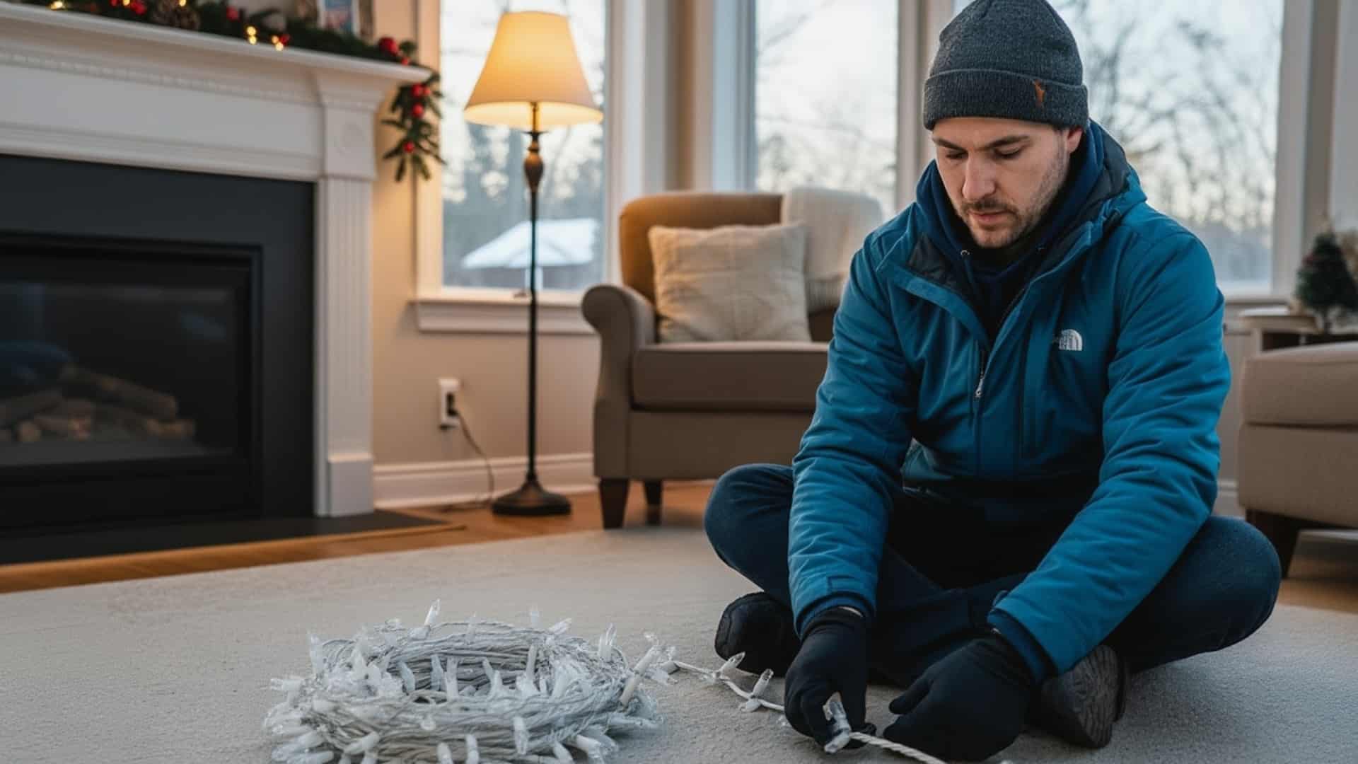 pre attach clips before hanging