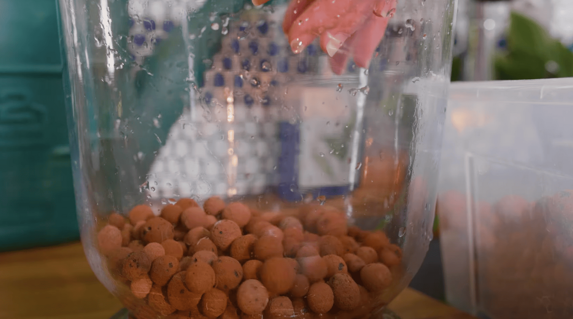 step 3 add leca for stability